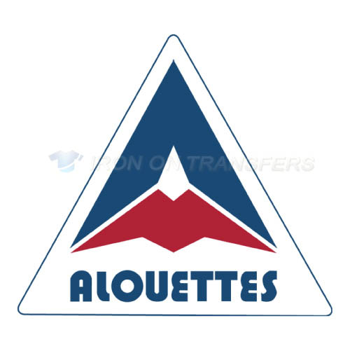 Montreal Alouettes Iron-on Stickers (Heat Transfers)NO.7609